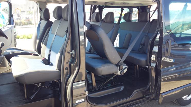 9 Seater Minibus Side View